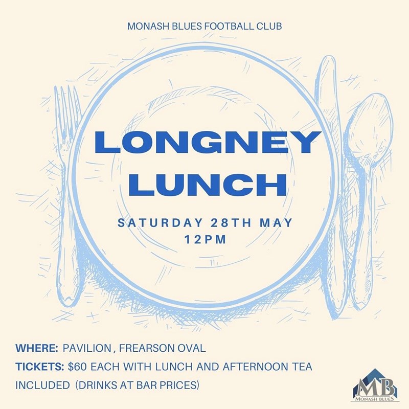Longney Lunch This Saturday